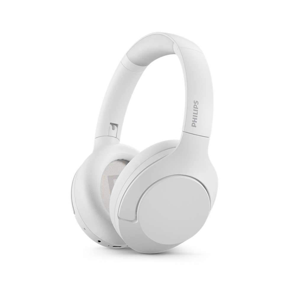 Philips TAH8506WT/00 hovedtelefoner/headset Trådløs Opkald/musik USB Type-C Bluetooth Hvid