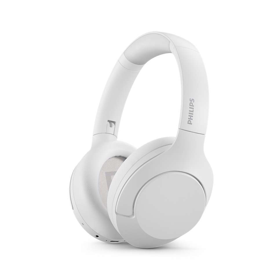Philips TAH8506WT/00 hovedtelefoner/headset Trådløs Opkald/musik USB Type-C Bluetooth Hvid