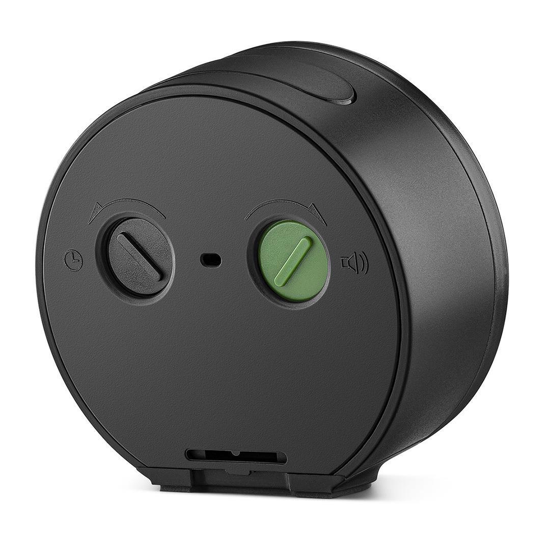 Braun BC12BW Quartz alarmur Sort, Hvid