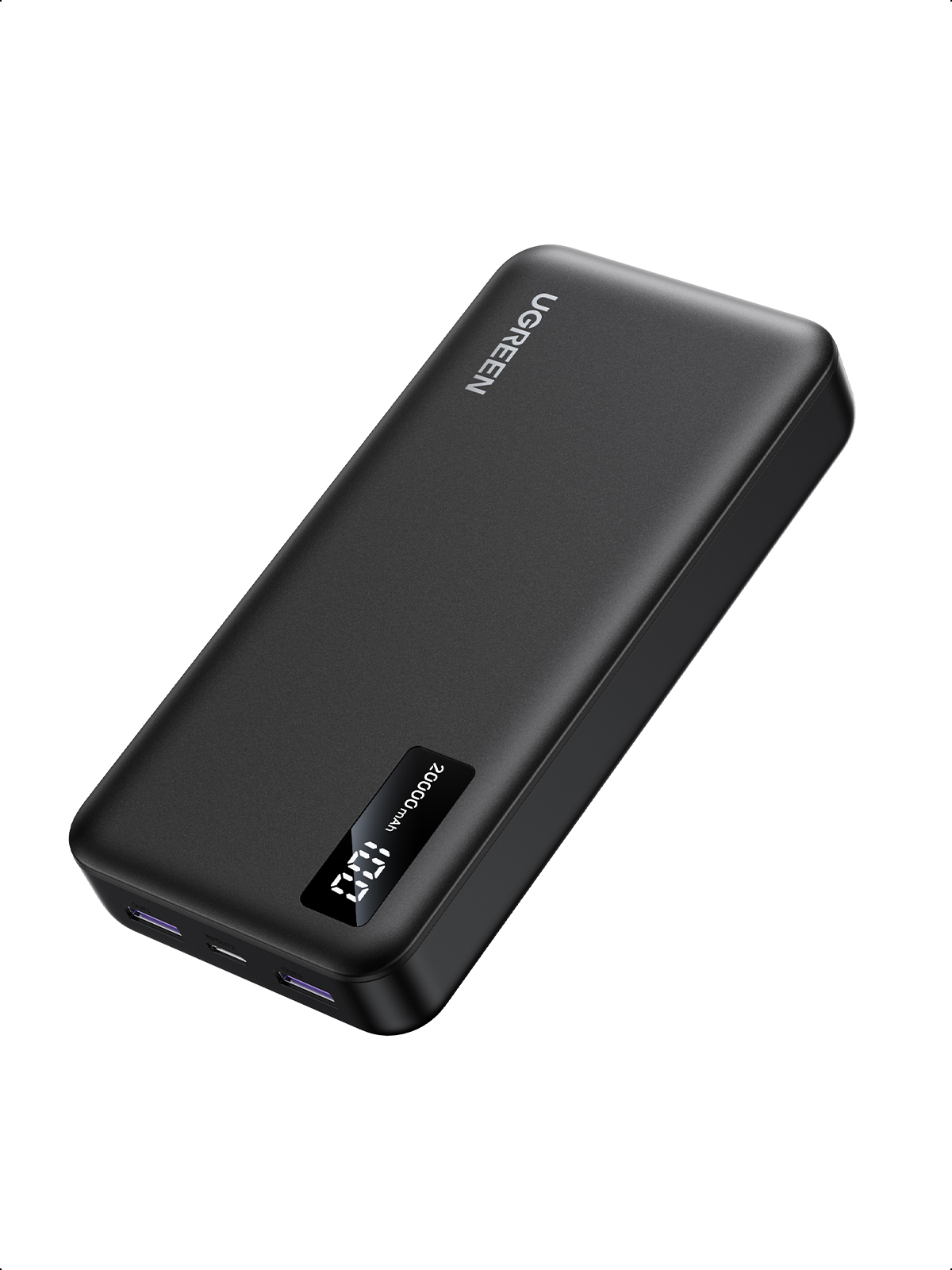 Ugreen 10000mAh Two-way Fast Charging Powerbank Black Grå