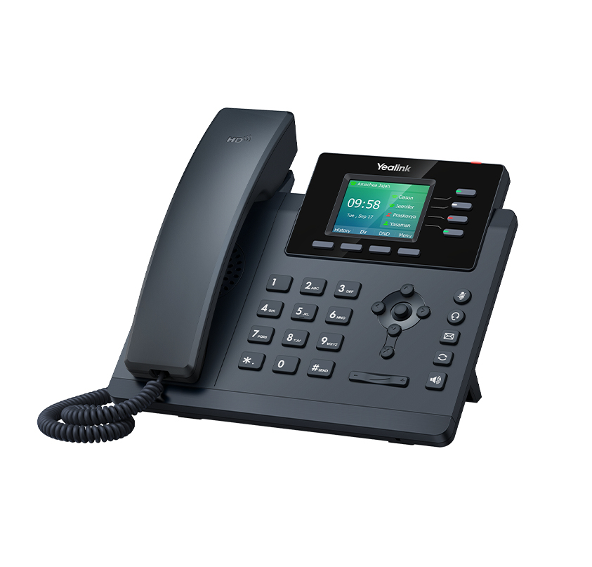 Yealink SIP-T34W IP-telefon Sort 4 Linier LED Wi-Fi