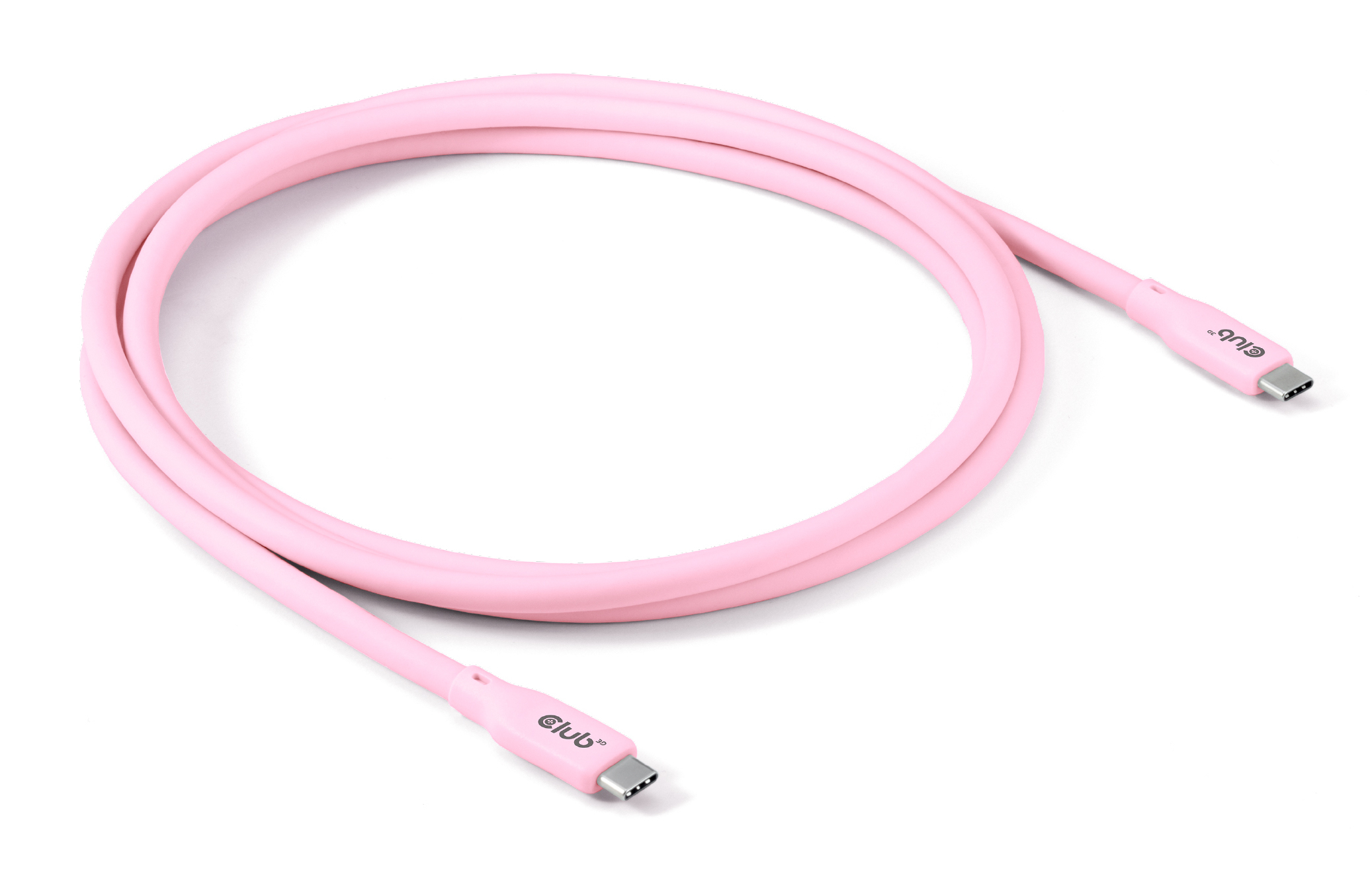 CLUB3D CAC-3002 USB-kabel USB4 Gen 2x2 2 m USB C Lyserød