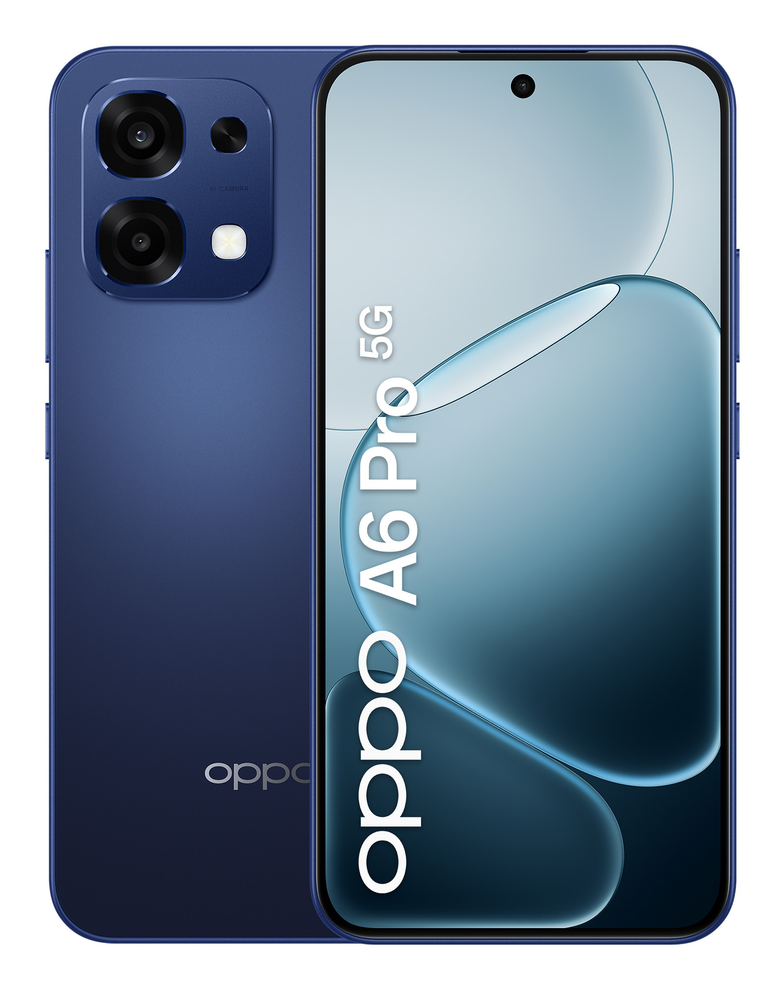 OPPO A6 Pro 5G 16,7 cm (6.57") Dual SIM Android 15 USB Type-C 8 GB 256 GB 6500 mAh Blå