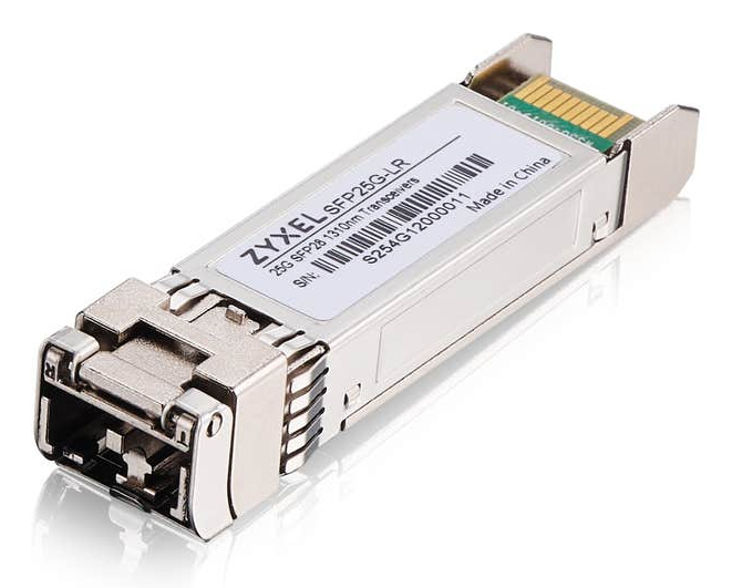Zyxel SFP25G-LR-ZZ0101F modul til netværksmodtager Fiberoptisk 25000 Mbit/s SFP28 1310 nm