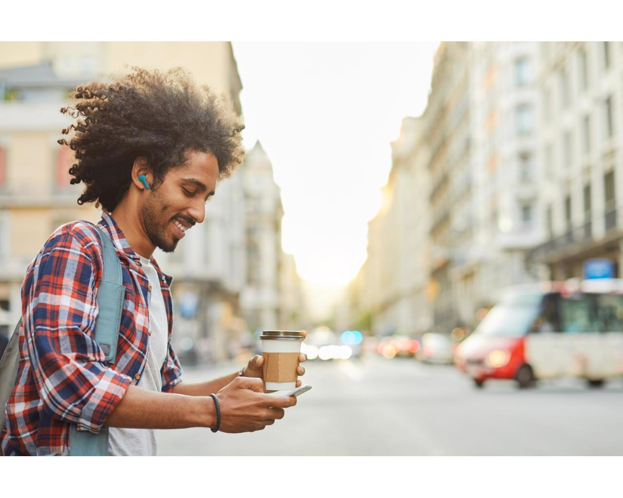 JVC HA-A7T-A Headset True Wireless Stereo (TWS) I ørerne Opkald/musik Bluetooth Blå