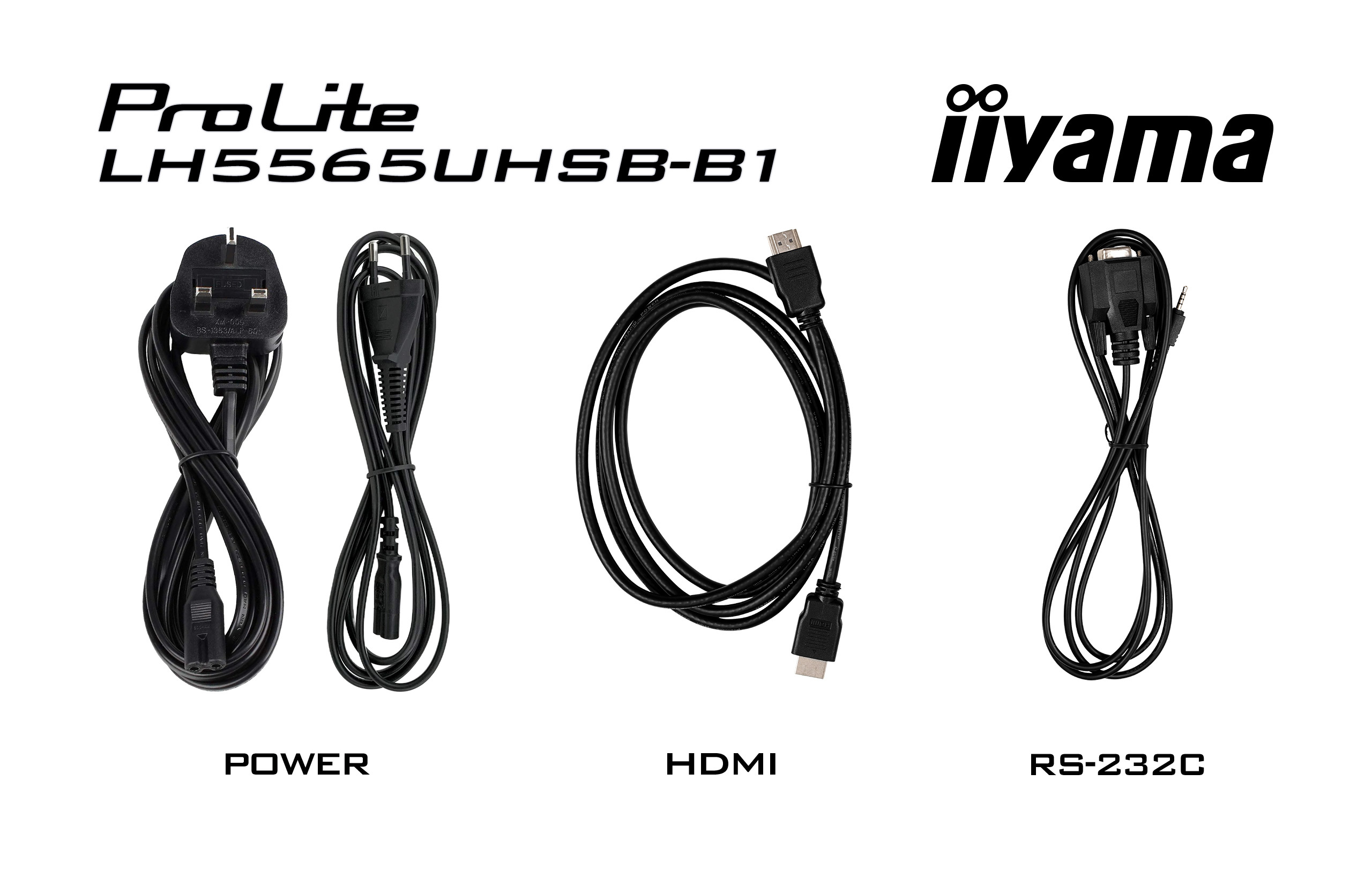 iiyama LH5565UHSB-B1 skilte display Kiosk design 138,7 cm (54.6") LED Wi-Fi 800 cd/m² 4K Ultra HD Sort Indbygget processer Android 11 24/7