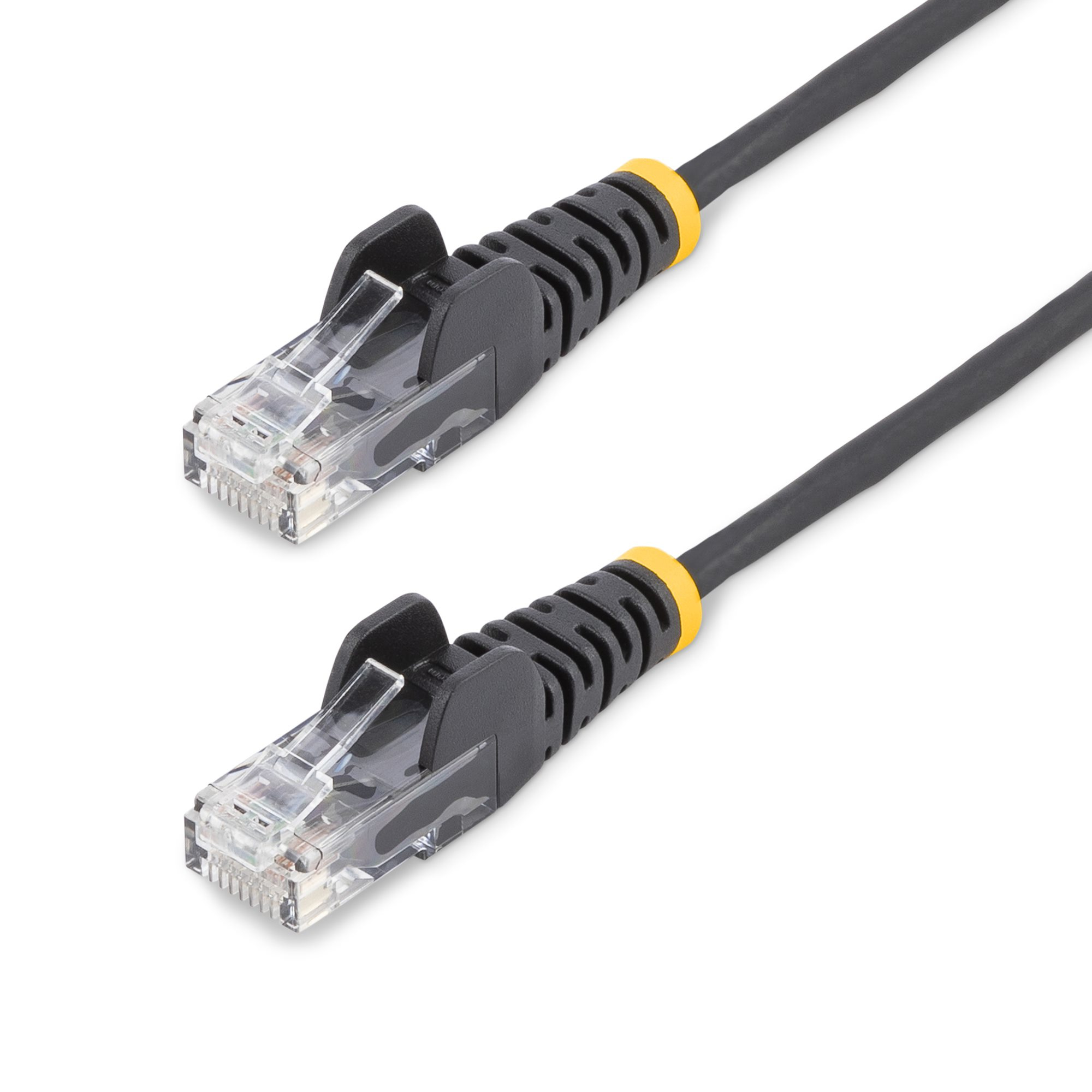 StarTech.com N6PAT200CMBKS netværkskabel Sort 2 m Cat6 U/UTP (UTP)