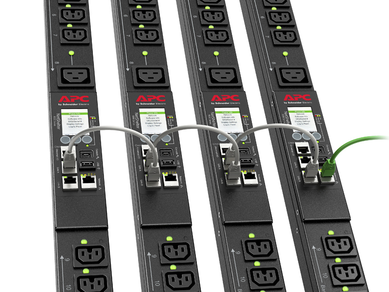 APC APDU9959EU3 strømforsyningsenhed (PDU) 24 AC stikkontakt(er) 0U Sort