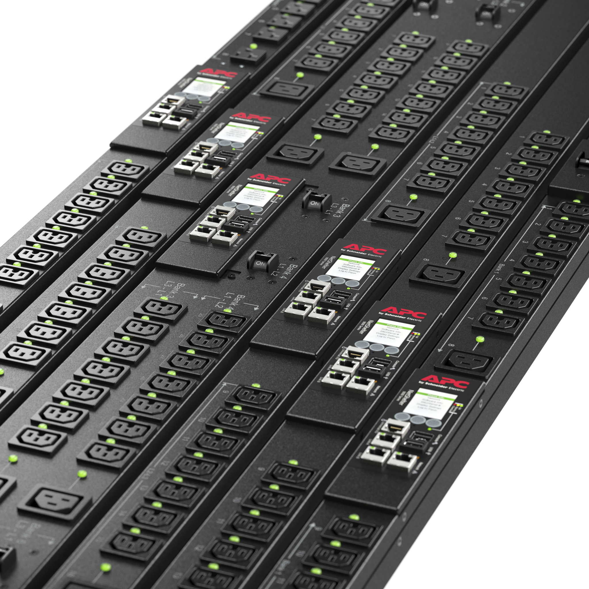 APC APDU9959EU3 strømforsyningsenhed (PDU) 24 AC stikkontakt(er) 0U Sort