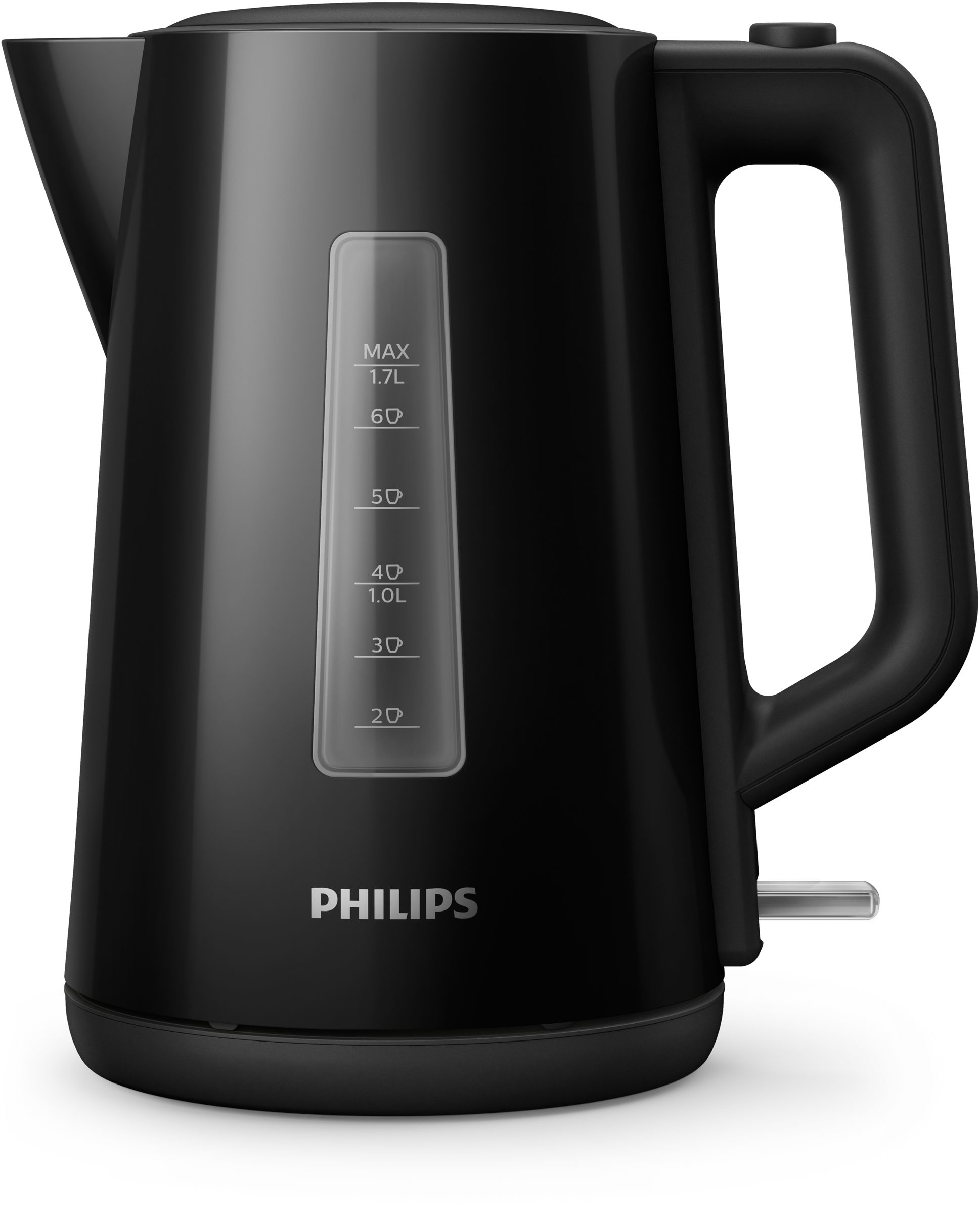 Philips 3000 series Series 3000 HD9318/20 Kedel - 1,7 liter, familiestørrelse, sort