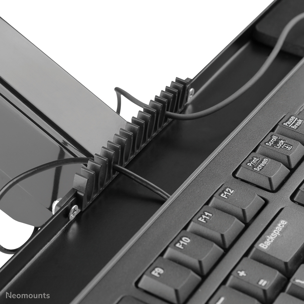 Neomounts DS90-325BL1 skærmbeslag og -stativer 81,3 cm (32") Skrivebord Sort