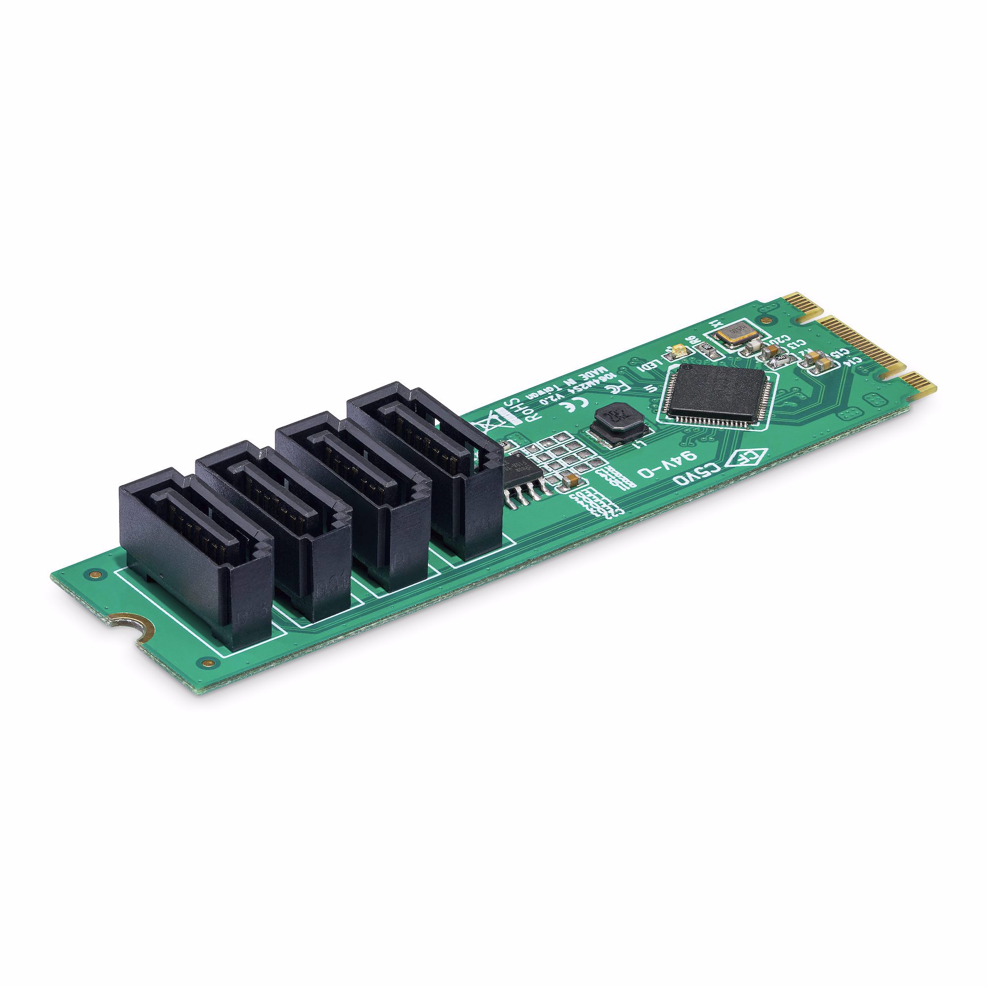 StarTech.com 4P-SATA-M2-ADAPTER interface-kort/adapter Intern