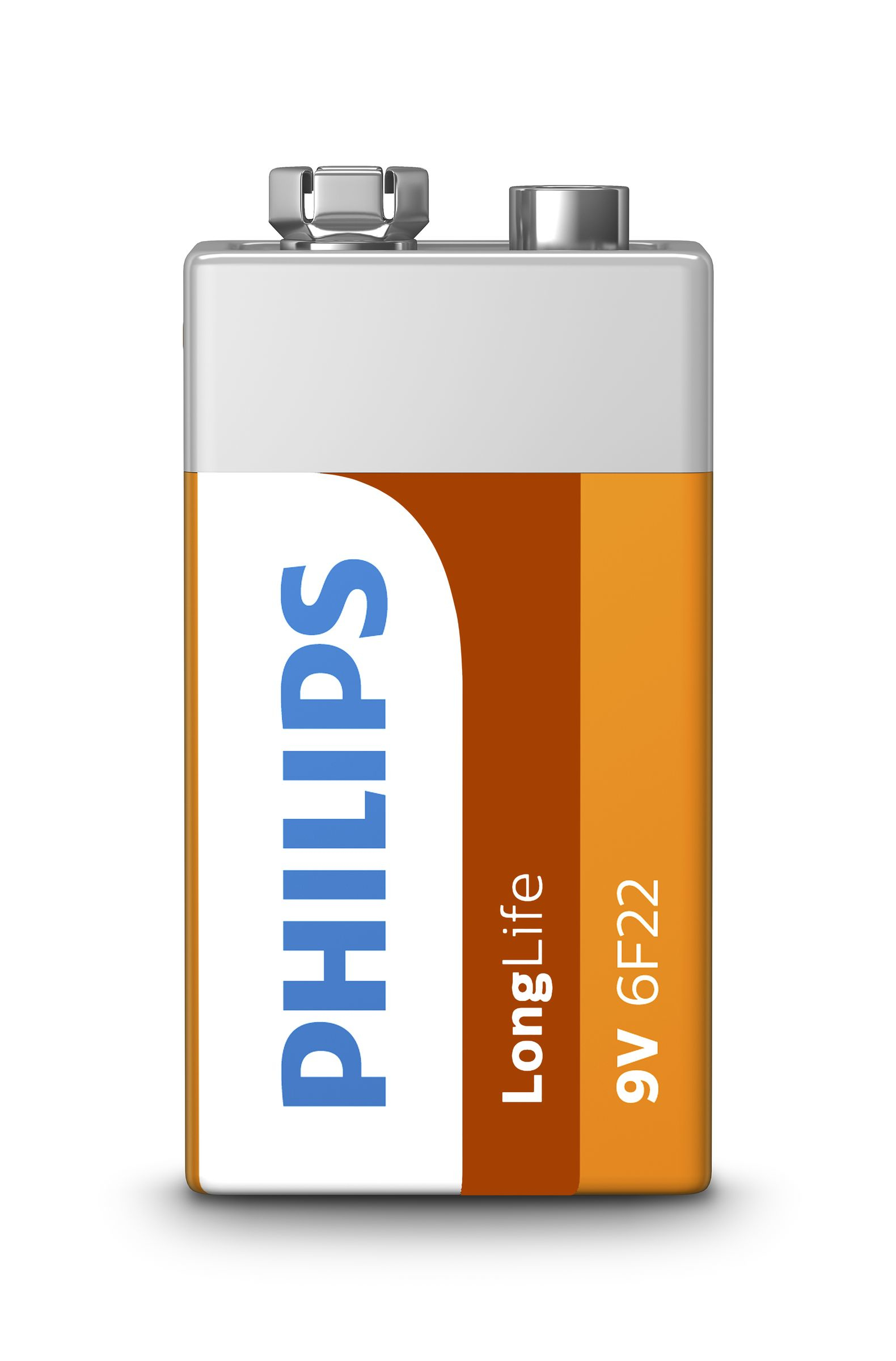 Philips LongLife Batteri 6F22L1B/10