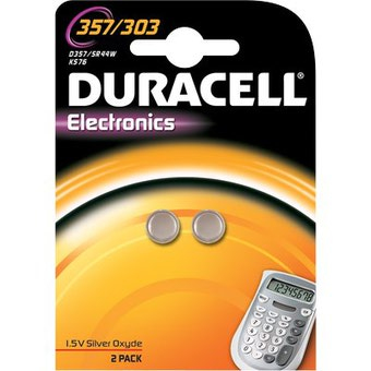 Duracell 303/357 Engangsbatteri SR44 Sølvoxid (S)