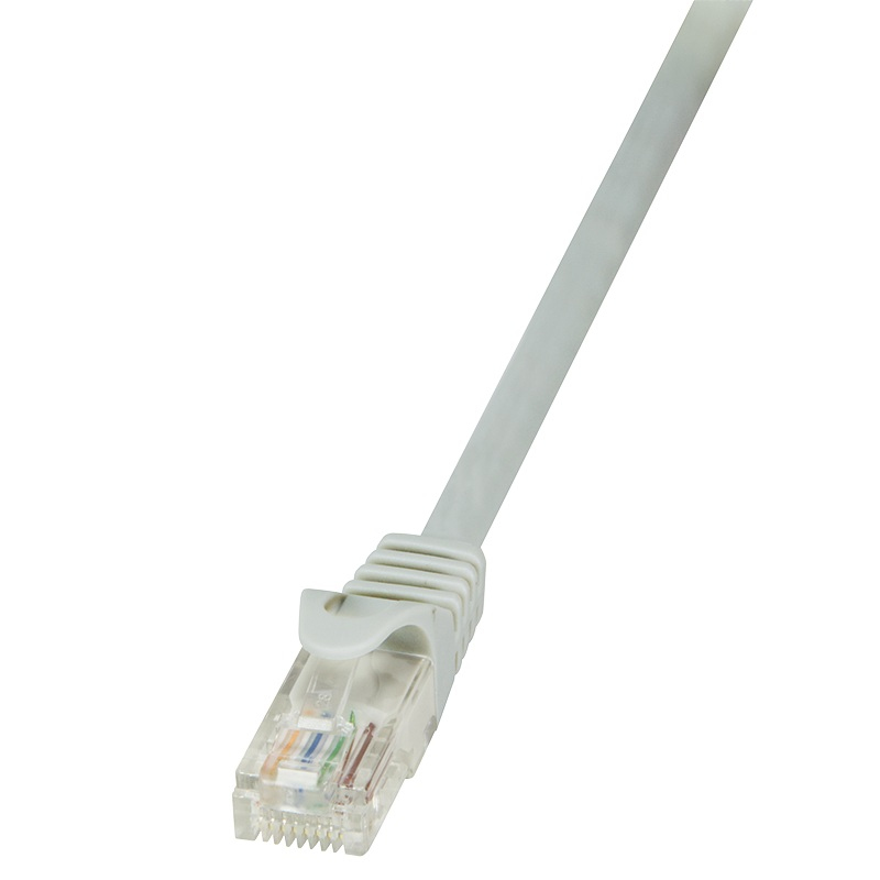 LogiLink 0.25m Cat.5e U/UTP RJ45 netværkskabel Grå 0,25 m Cat5e U/UTP (UTP)