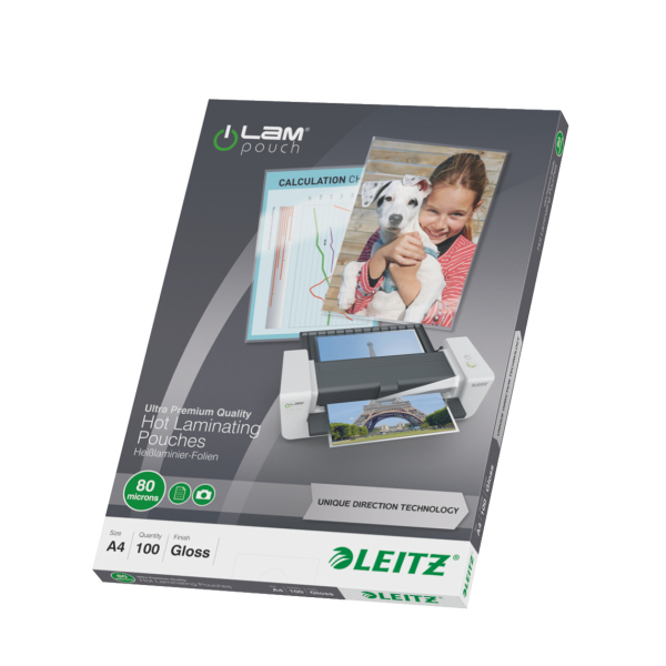 Leitz 74780000 plastlomme 100 stk