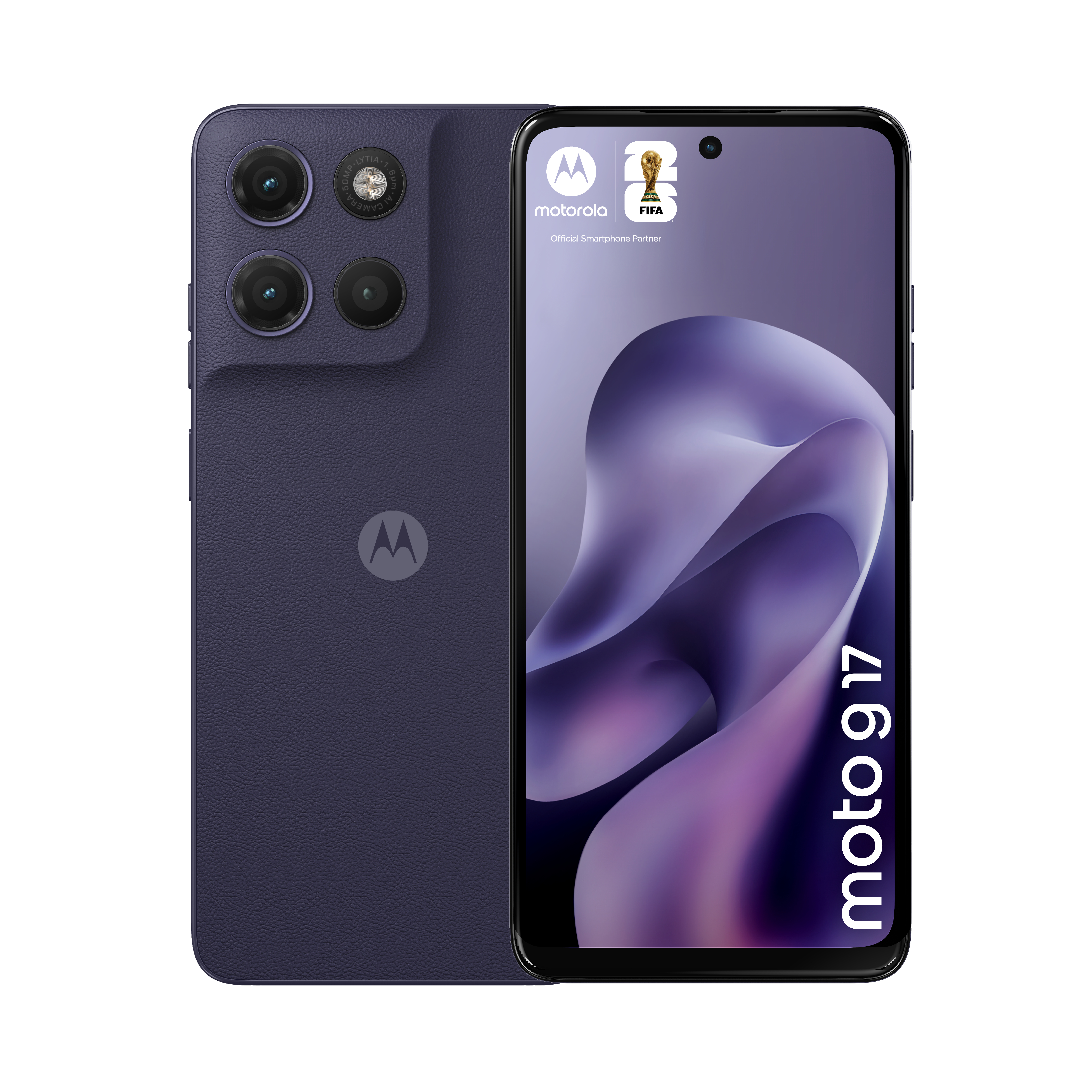 Motorola moto g17 17,1 cm (6.72") Dual SIM Android 15 USB Type-C 8 GB 128 GB 5200 mAh Lilla