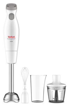 Tefal HB4531 0,5 L Bordplade blender 450 W Grå, Rustfrit stål, Hvid