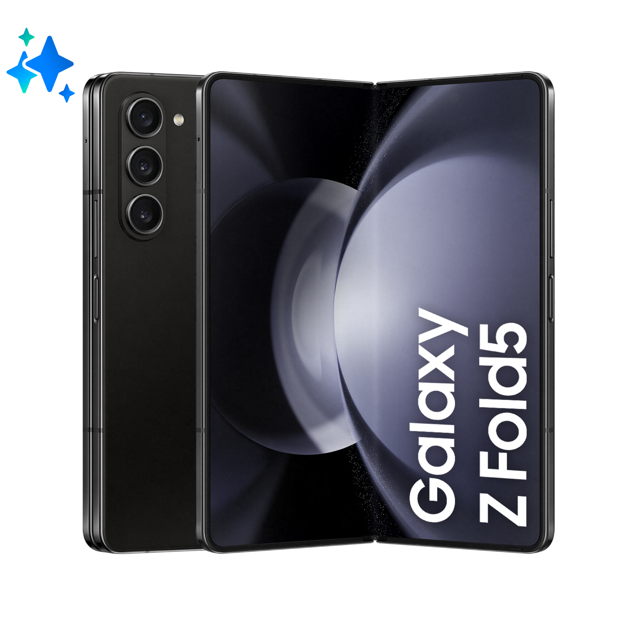 Samsung Galaxy Z Fold5 SM-F946B 19,3 cm (7.6") Dual SIM Android 13 5G USB Type-C 12 GB 512 GB 4400 mAh Sort