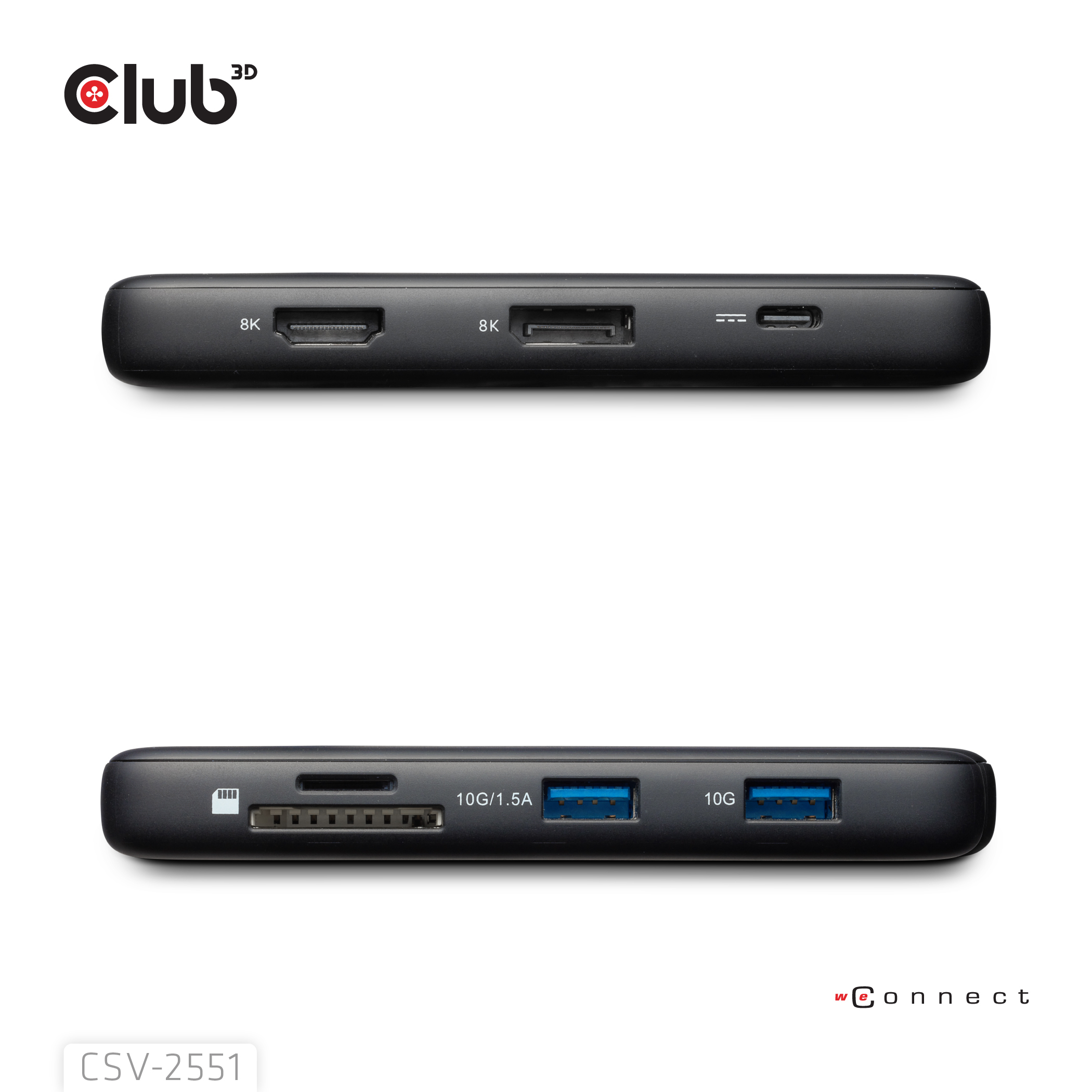 CLUB3D CSV-2551 interface hub USB Type-C