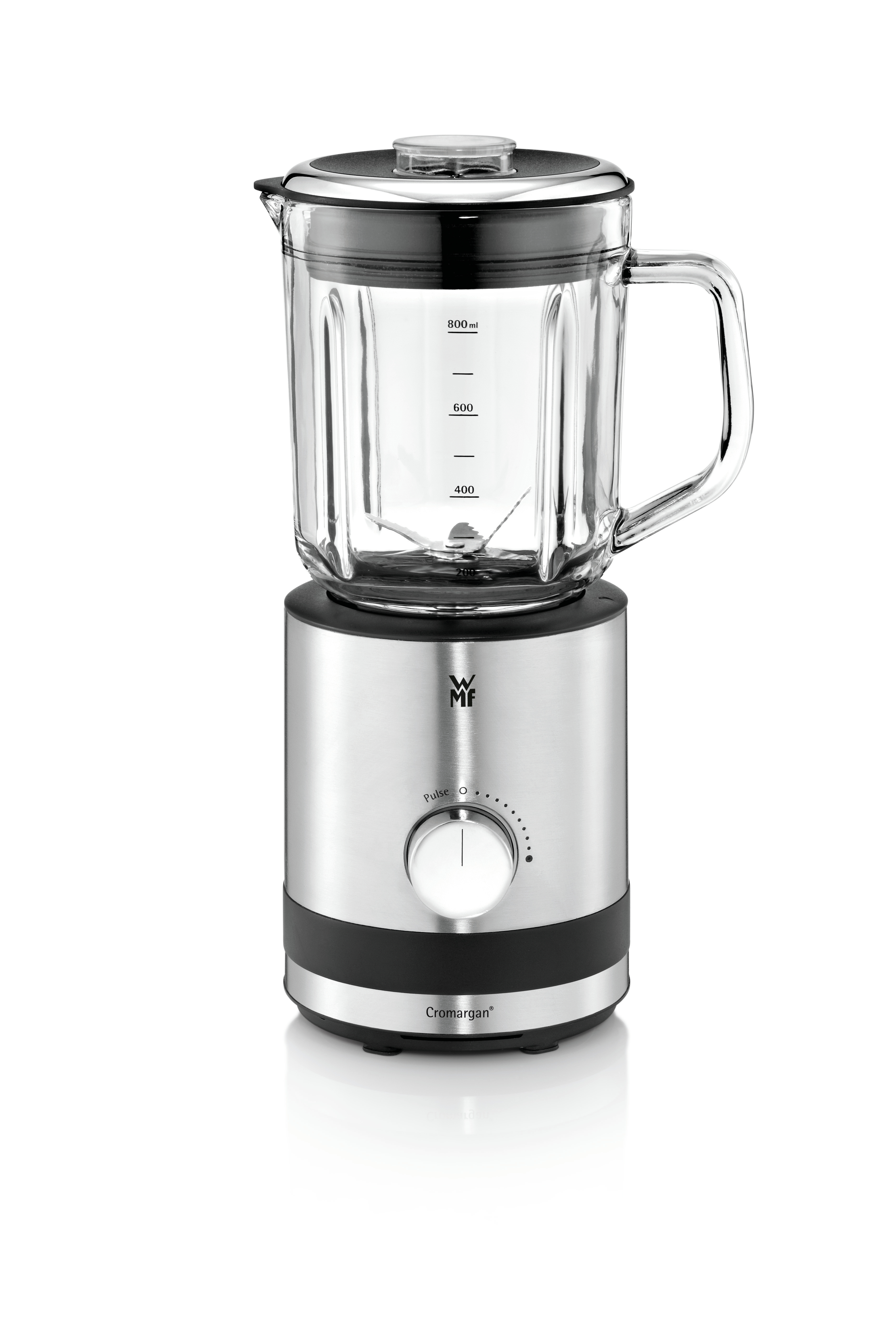 WMF KITCHENminis 0416490011 0,8 L Bordplade blender 400 W Sort, Rustfrit stål, Transparent