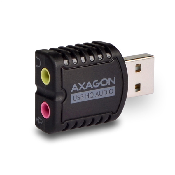 Axagon ADA-17 lydkort 2.0 kanaler USB