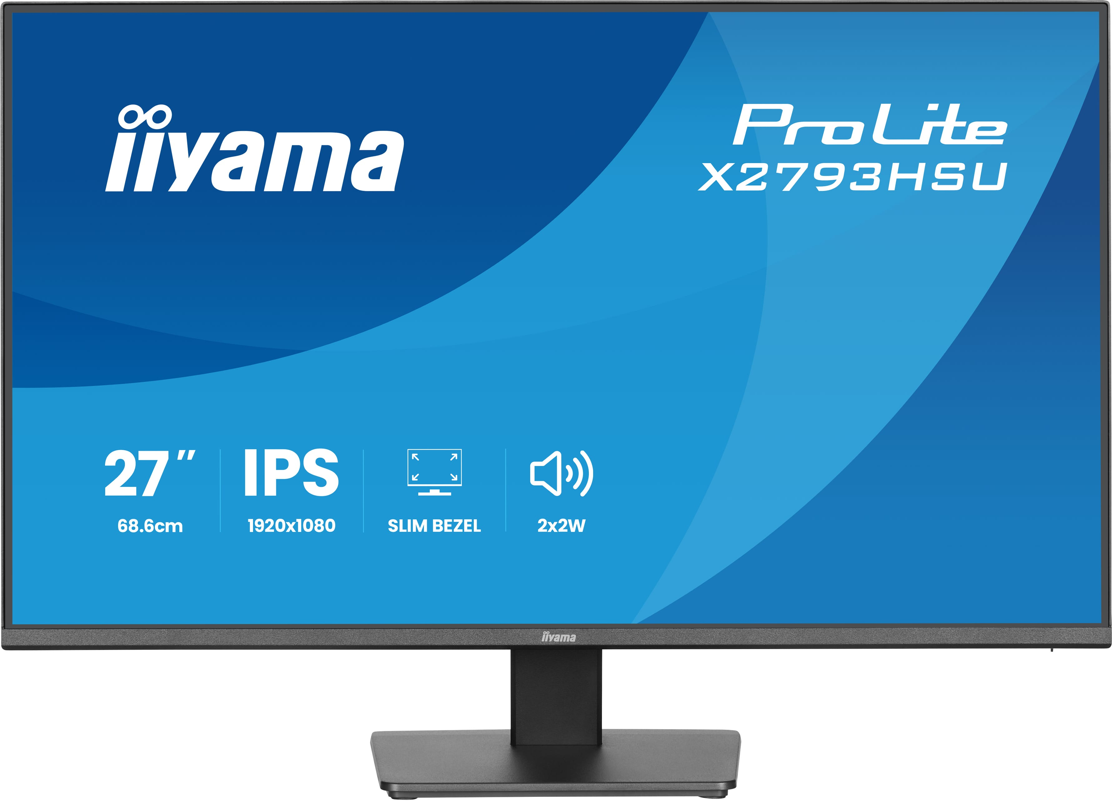 iiyama ProLite X2793HSU-B1 computerskærm 68,6 cm (27") 1920 x 1080 pixel Fuld HD LED Sort