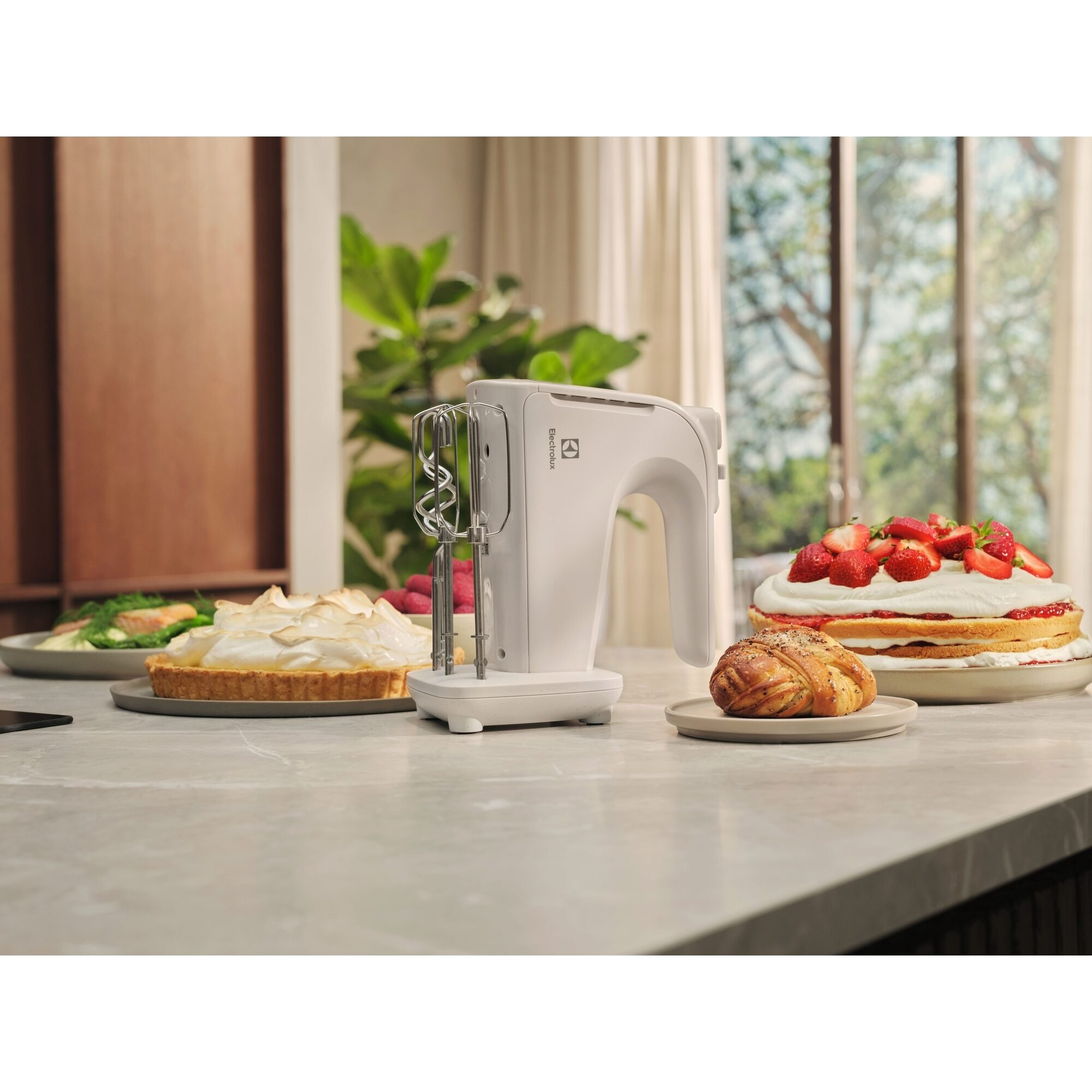 Electrolux EHM4W Håndmixer 500 W Hvid