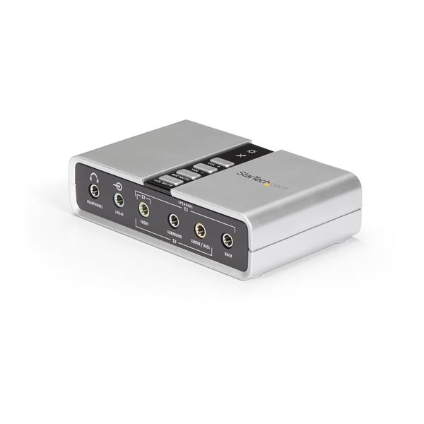 StarTech.com ICUSBAUDIO7D lydkort 7.1 kanaler USB