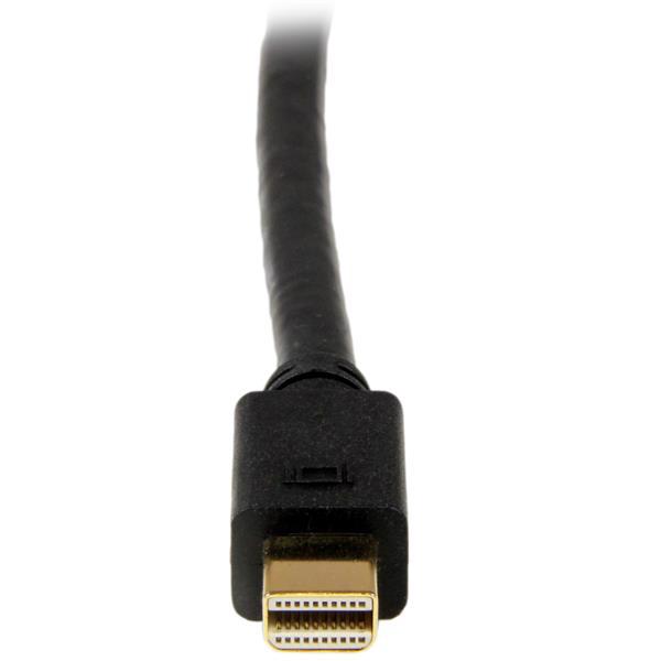 StarTech.com MDP2DVIMM10B videokabel adapter 3 m mini DisplayPort DVI-D Sort