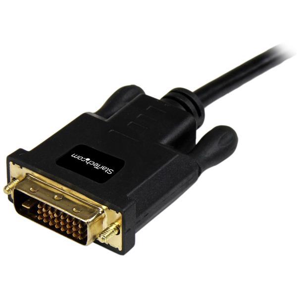 StarTech.com MDP2DVIMM10B videokabel adapter 3 m mini DisplayPort DVI-D Sort