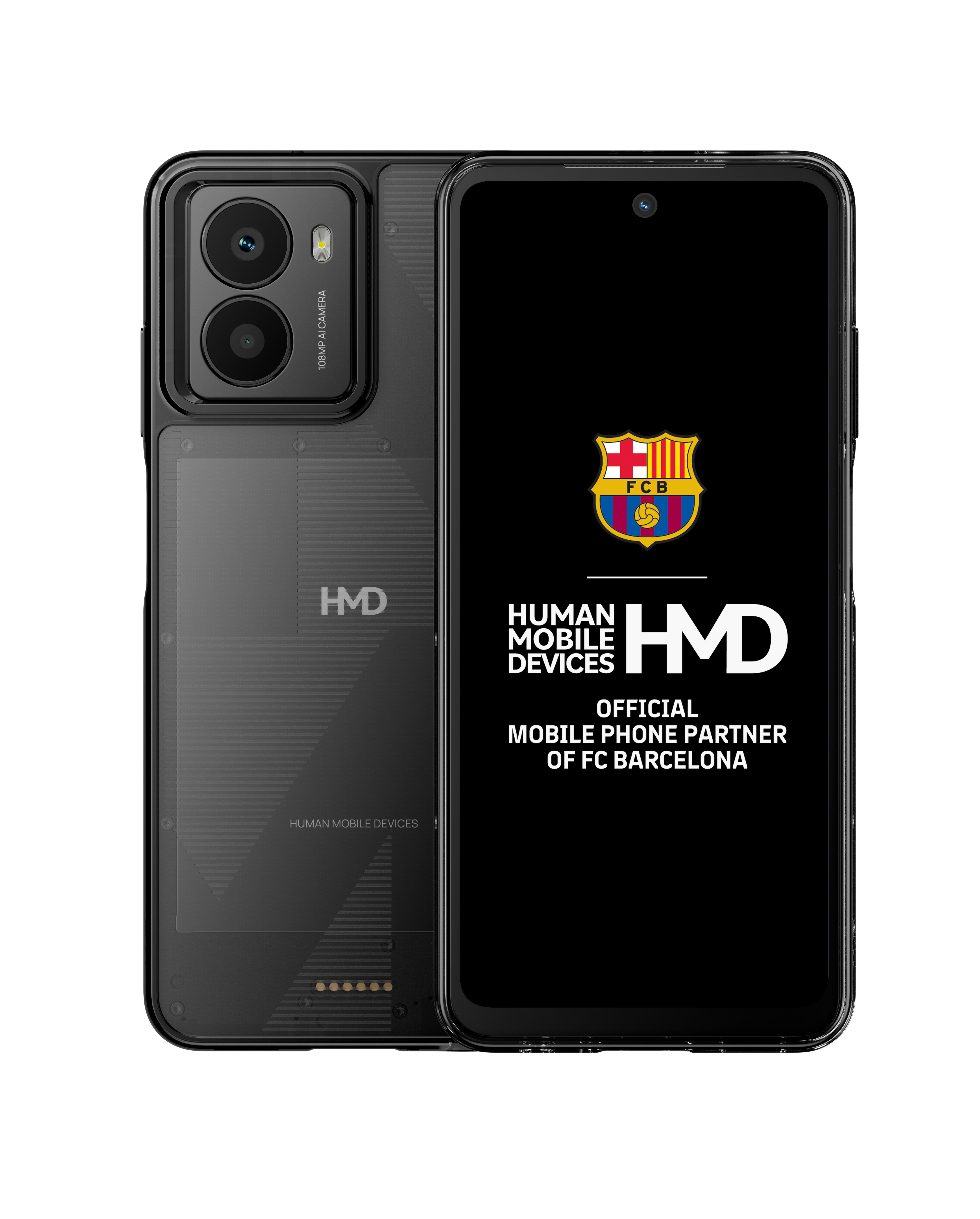 HMD Fusion 16,7 cm (6.56") Dual SIM Android 14 5G USB Type-C 8 GB 256 GB 5000 mAh Sort