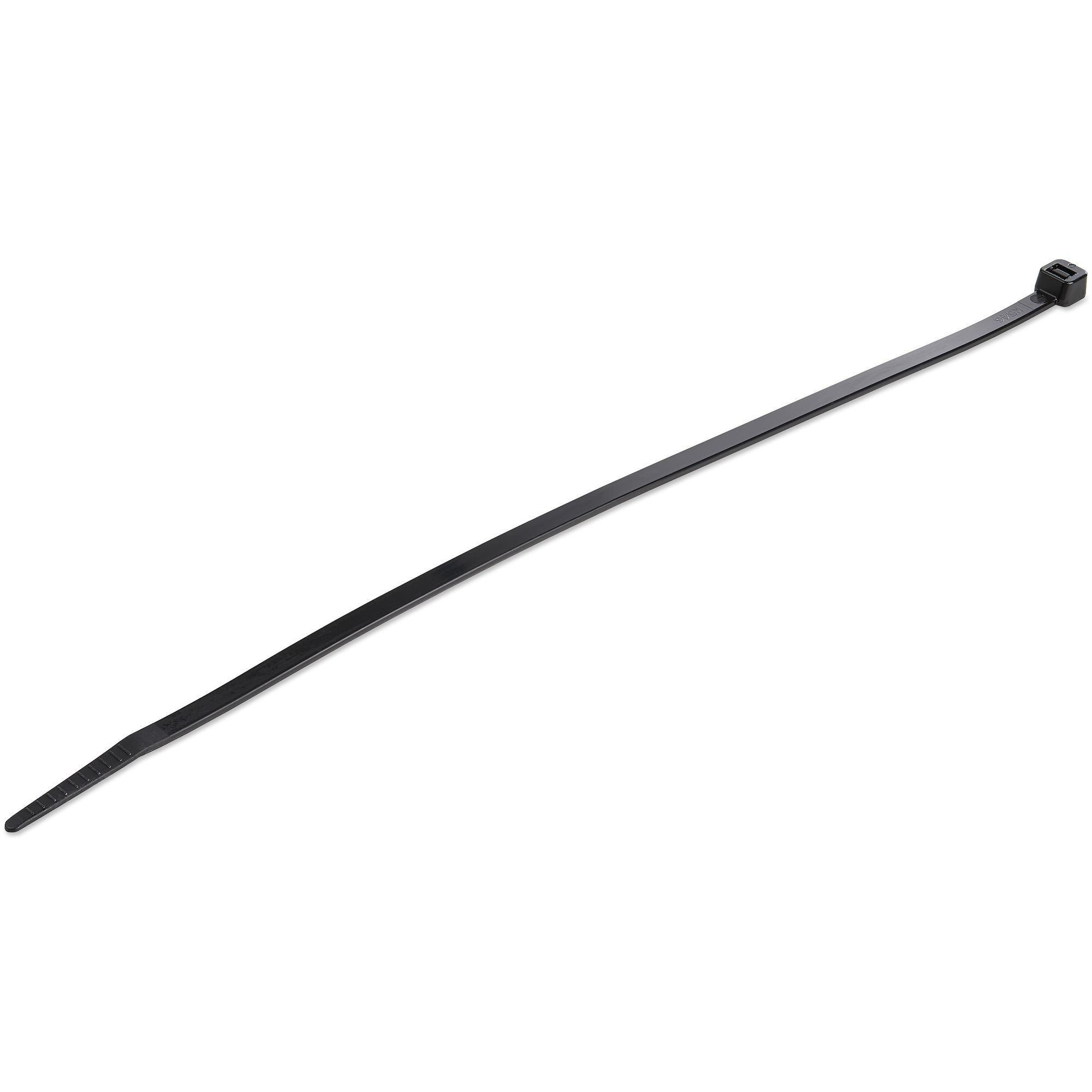 StarTech.com CBMZT10B kabelsamler Udløselig kabelbinder Nylon, Plast Sort 100 stk