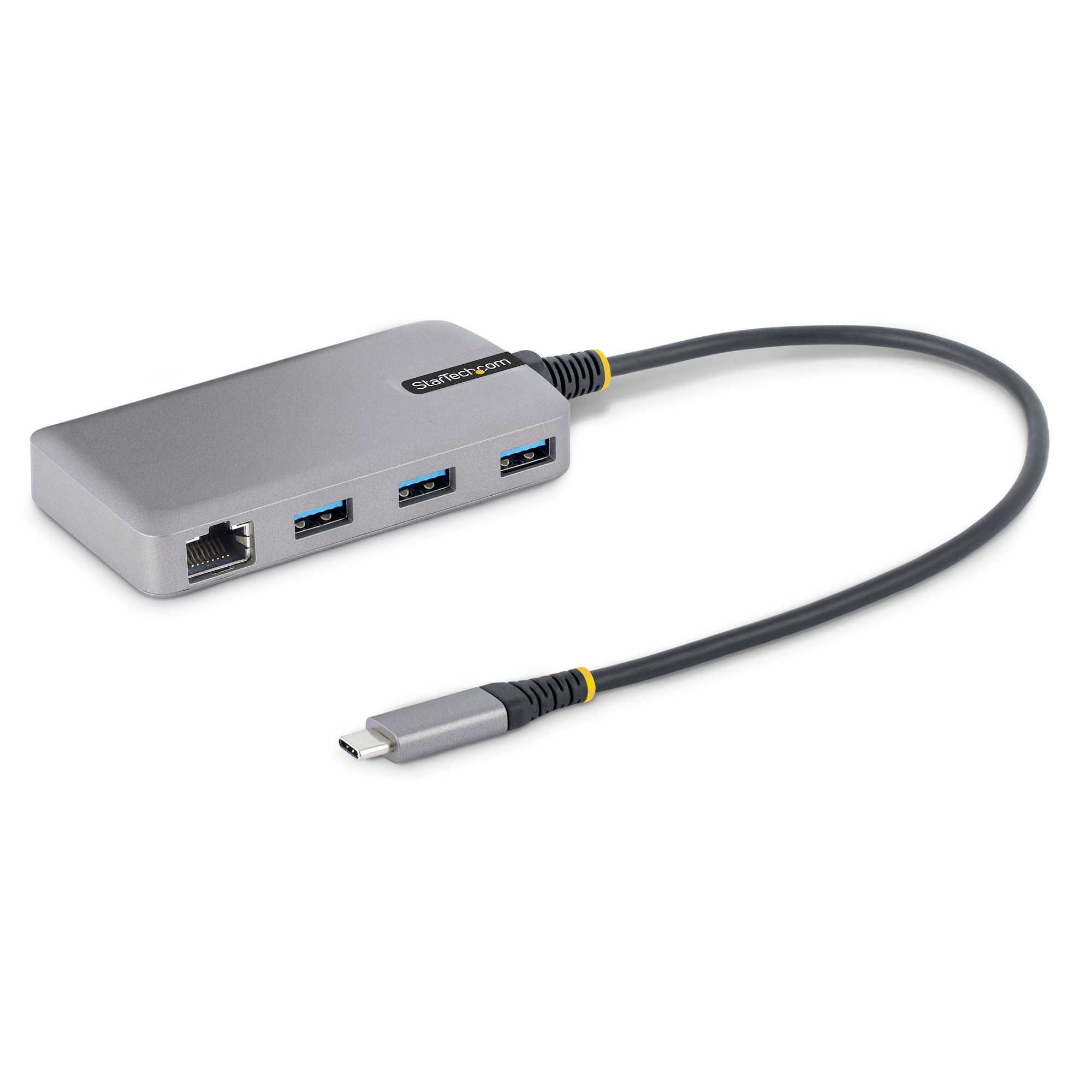 StarTech.com 5G3AGBB-USB-C-HUB interface hub USB 3.2 Gen 1 (3.1 Gen 1) Type-C 5000 Mbit/s Grå