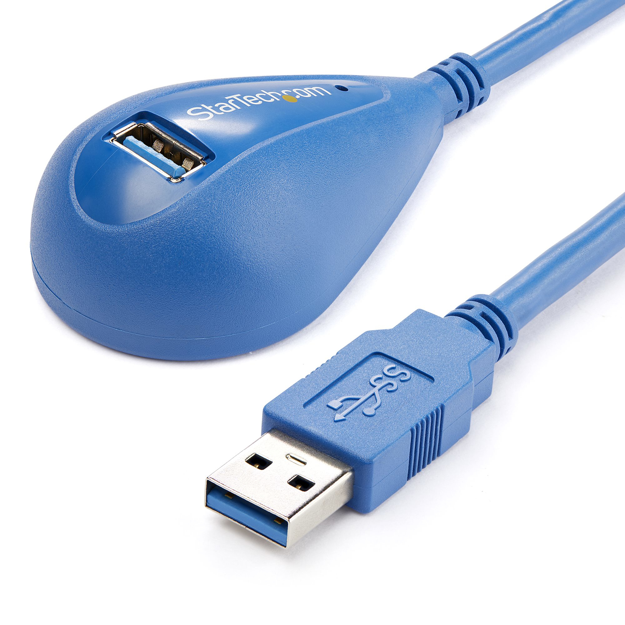 StarTech.com USB3SEXT5DSK USB-kabel USB 3.2 Gen 1 (3.1 Gen 1) 1,5 m USB A Blå