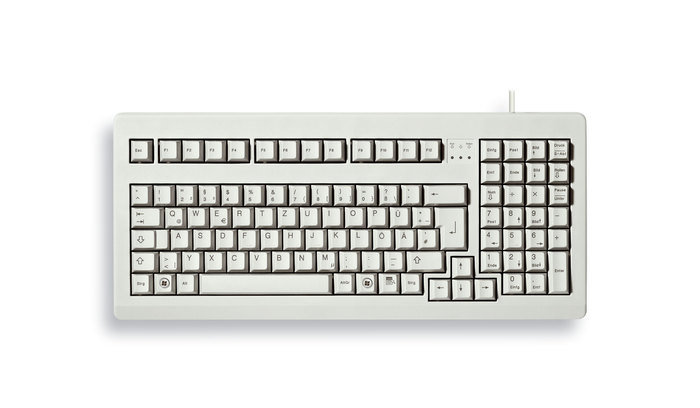 CHERRY G80-1800 tastatur Universel USB QWERTY US engelsk Grå