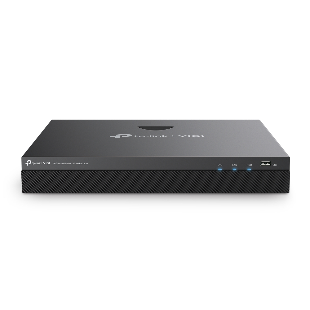 TP-Link VIGI NVR2016H Netværk videooptager (NVR) Sort