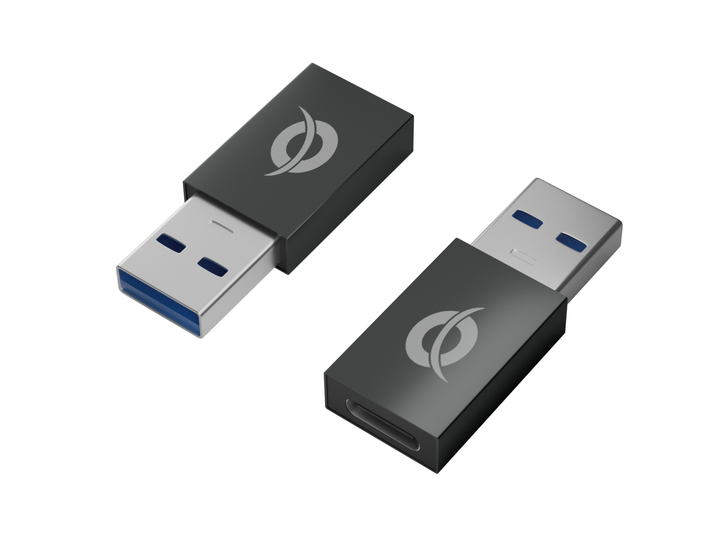 Conceptronic DONN10G kabel kønsskifter USB A USB C Sort