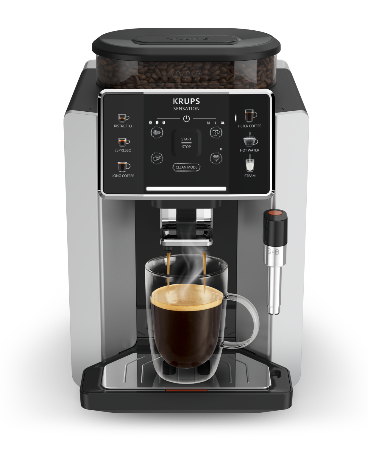 Krups Sensation EA910E Fuld-auto Espressomaskine 1,7 L