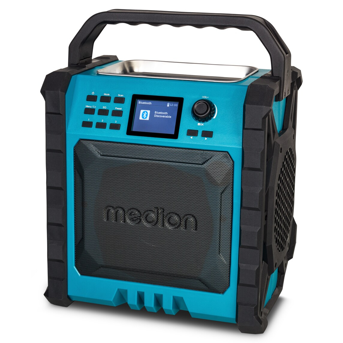MEDION LIFE P66896 Premium Bærbar Digital Sort, Blå