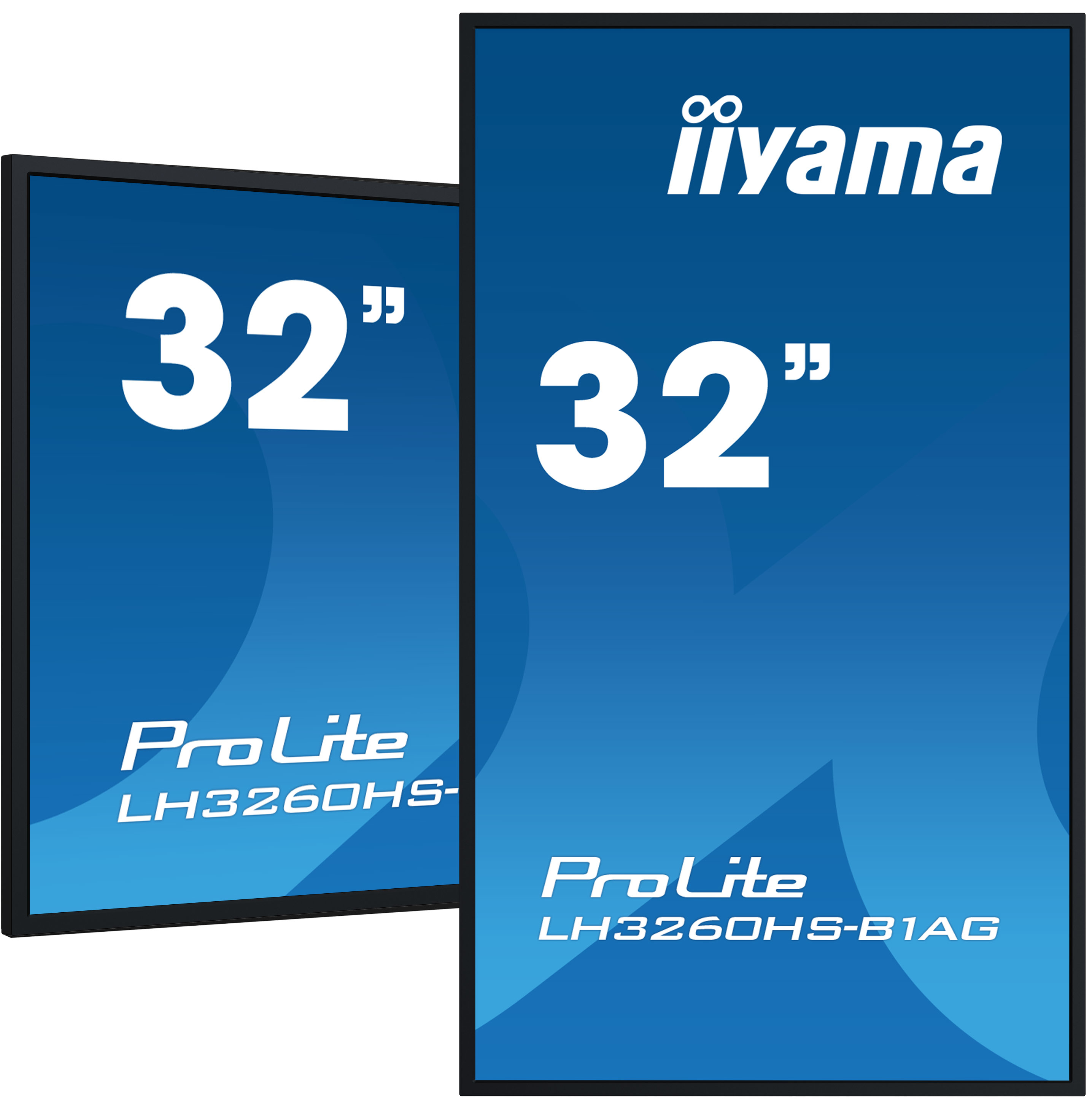 iiyama LH3260HS-B1AG skilte display Digital A-tavle 80 cm (31.5") LED Wi-Fi 500 cd/m² Fuld HD Sort Indbygget processer Android 11 24/7