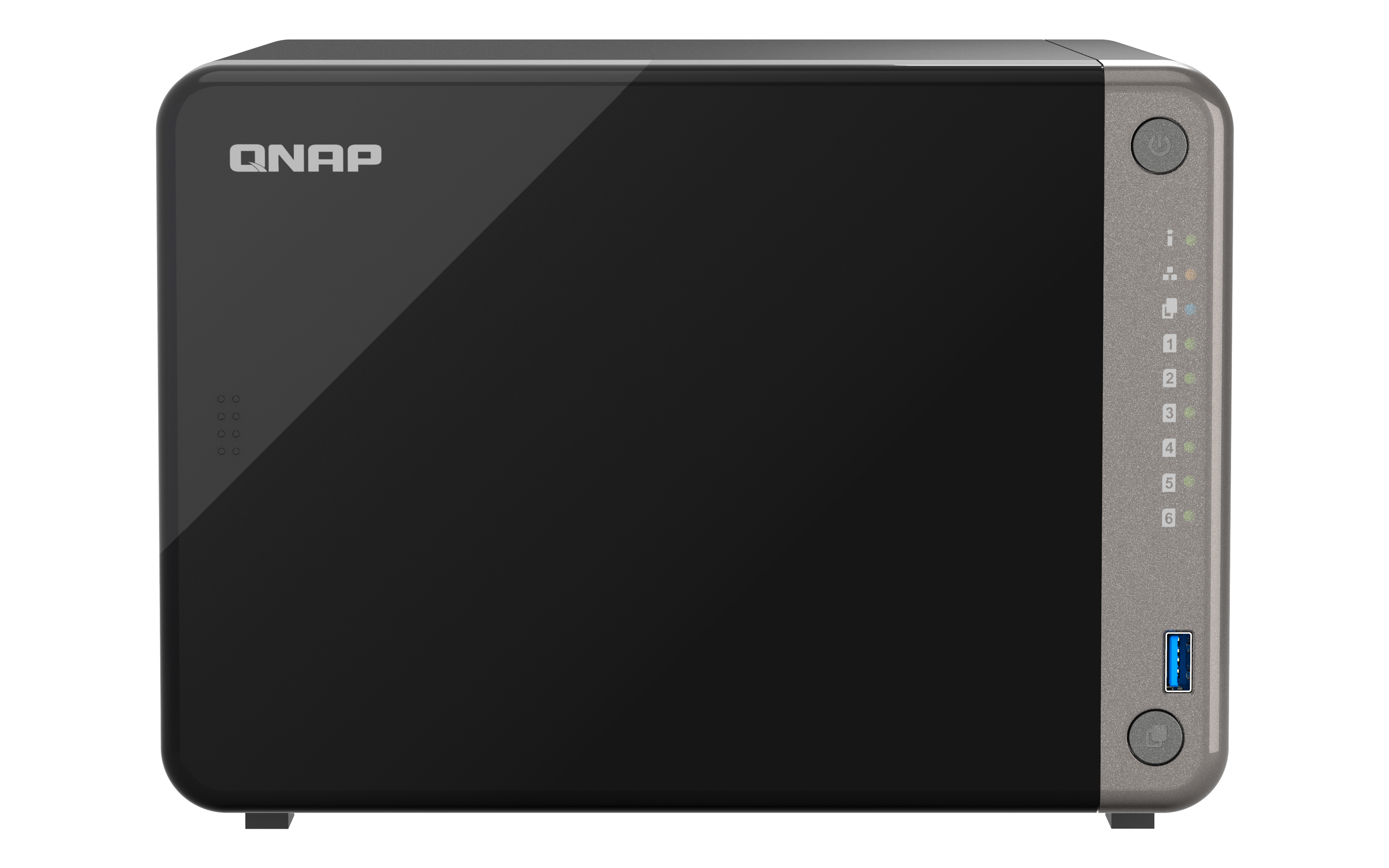 QNAP TS-AI642-8G NAS & lagringsserver Tower ARM Cortex-A76 8 GB Sort