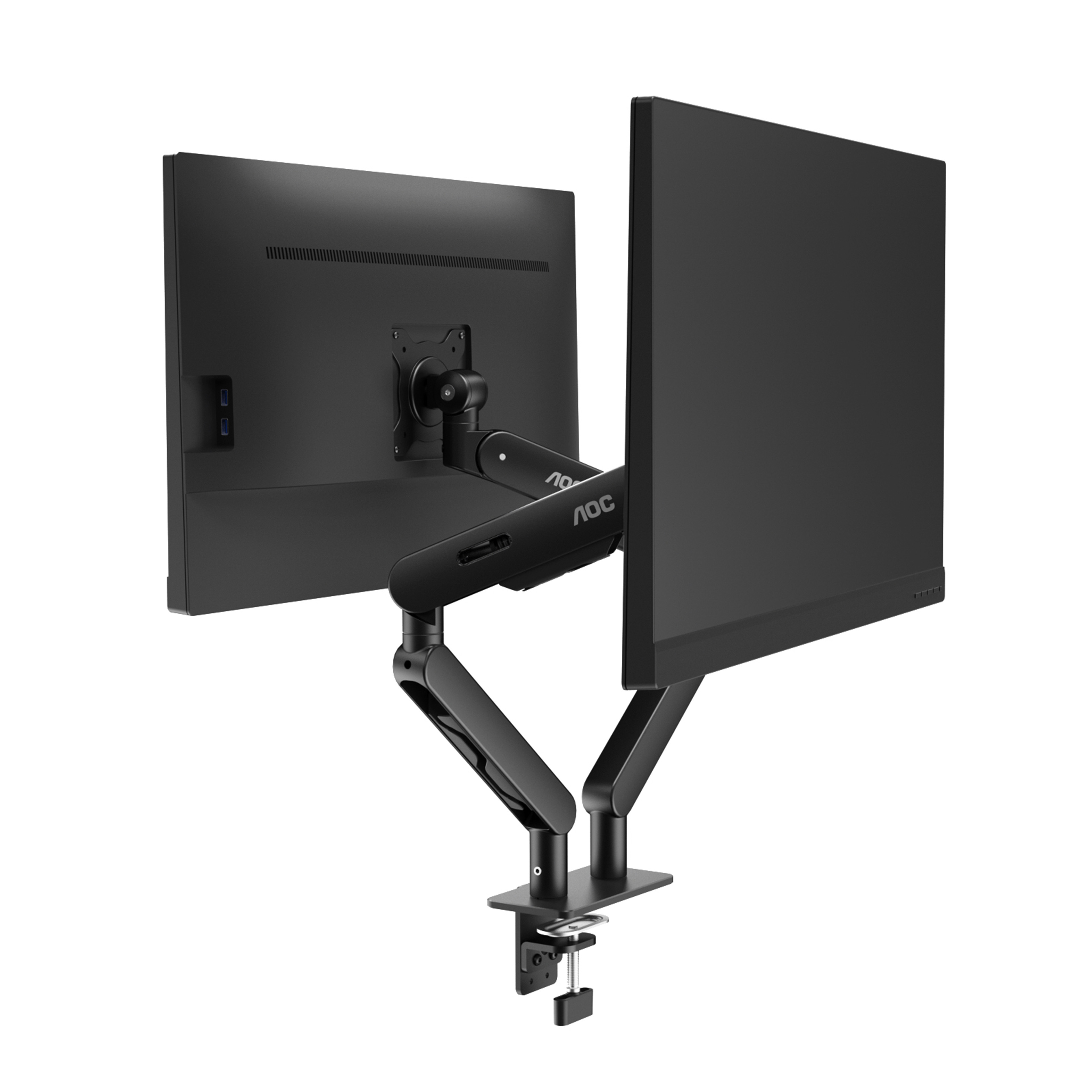 AOC AM420B skærmbeslag og -stativer 86,4 cm (34") Skrivebord Sort