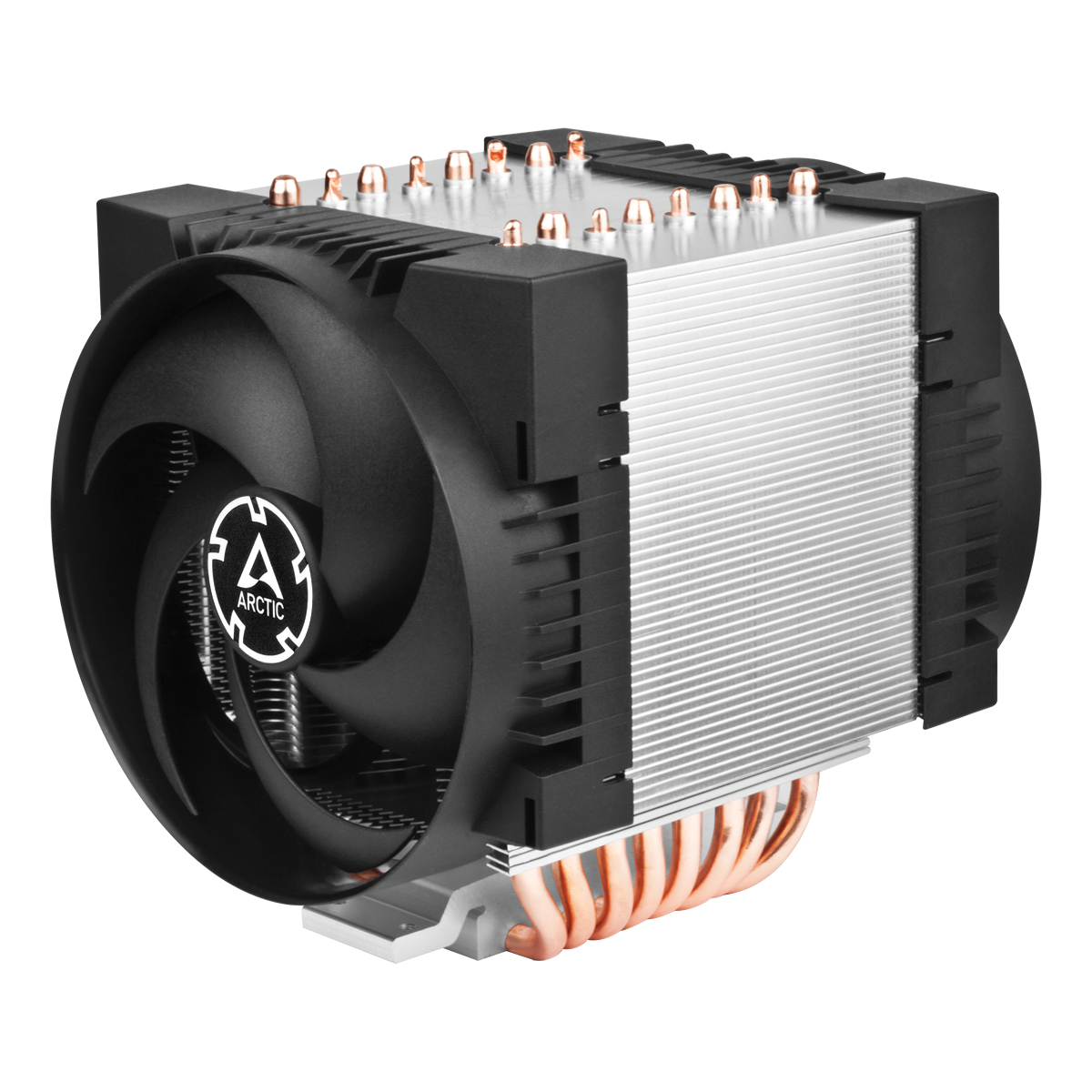 ARCTIC Kühler Freezer 4U-M CPU Cooler for AMD socket SP3 Processor Luftkøler 12 cm Aluminium, Sort