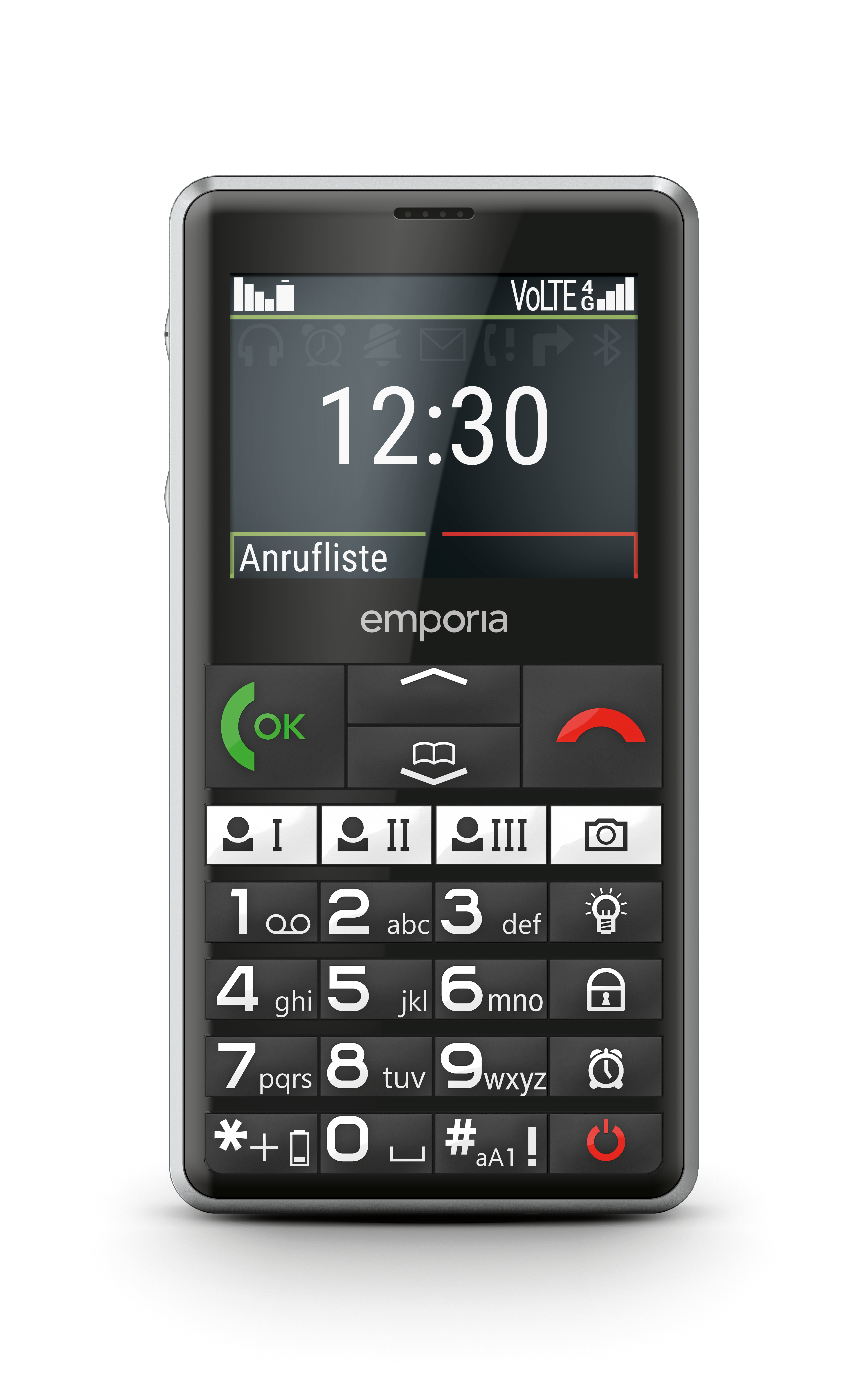 Emporia emporiaPURE-LTE 5,87 cm (2.31") 107 g Sort Senior telefon