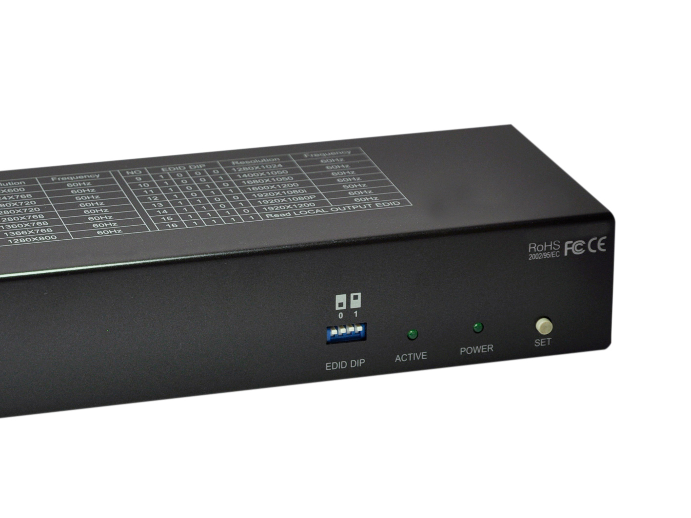 LevelOne HVE-9118T AV forlænger AV sender Sort