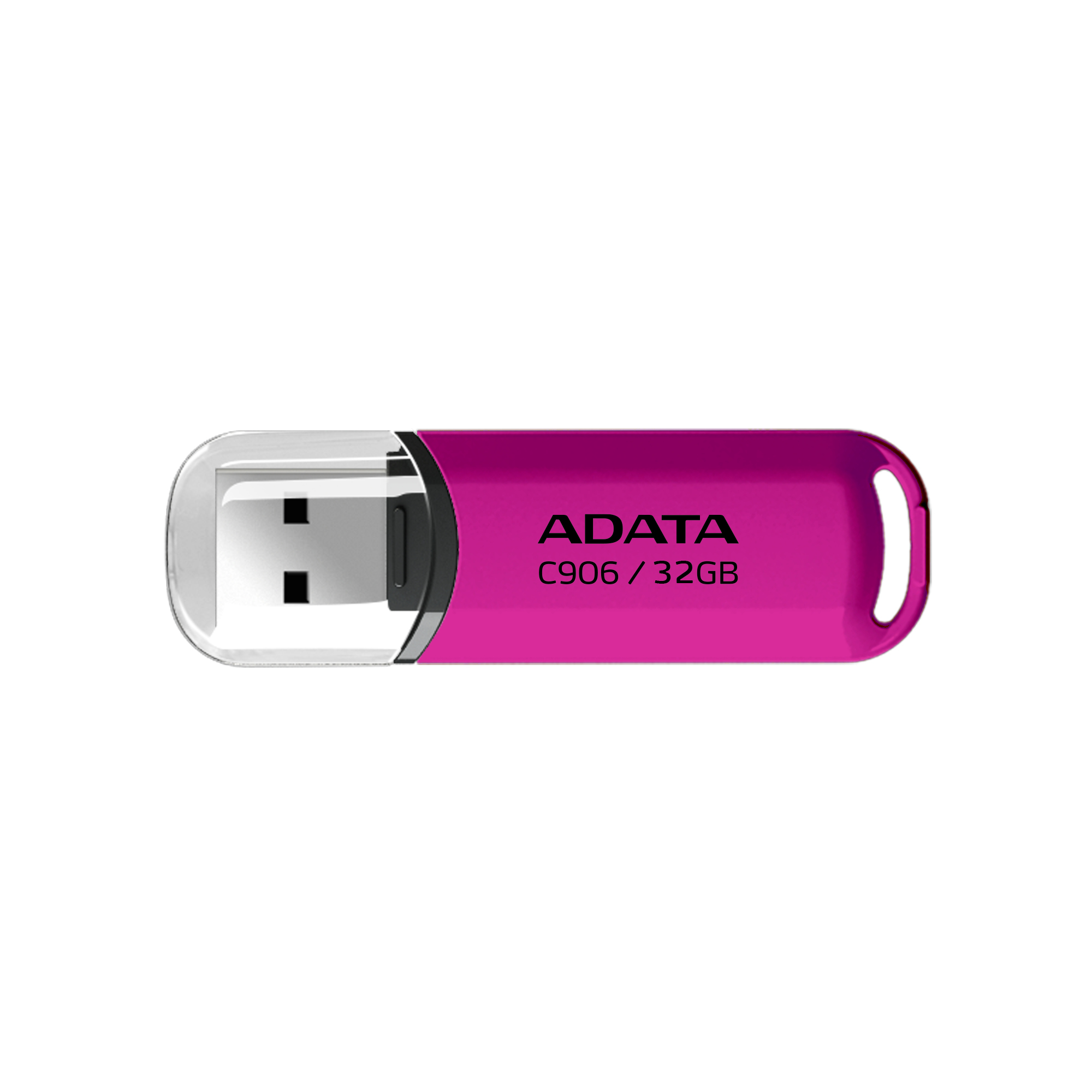 ADATA AC906-32G-RPP USB-nøgle 32 GB USB Type-A 2.0 Lyserød, Transparent