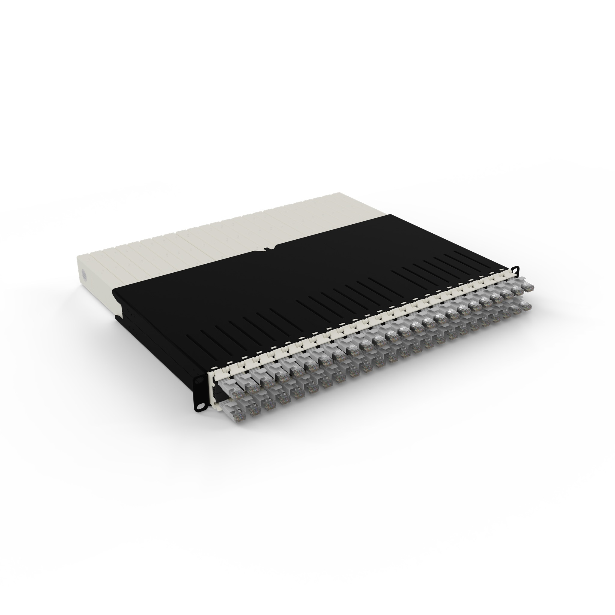 PATCHBOX PONEX8STPSL netværkskabel Grå 0,8 m Cat6a U/FTP (STP)