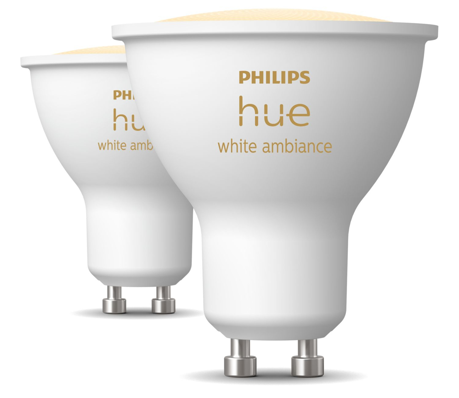 Philips Hue White ambiance GU10 - spots - 2-pak