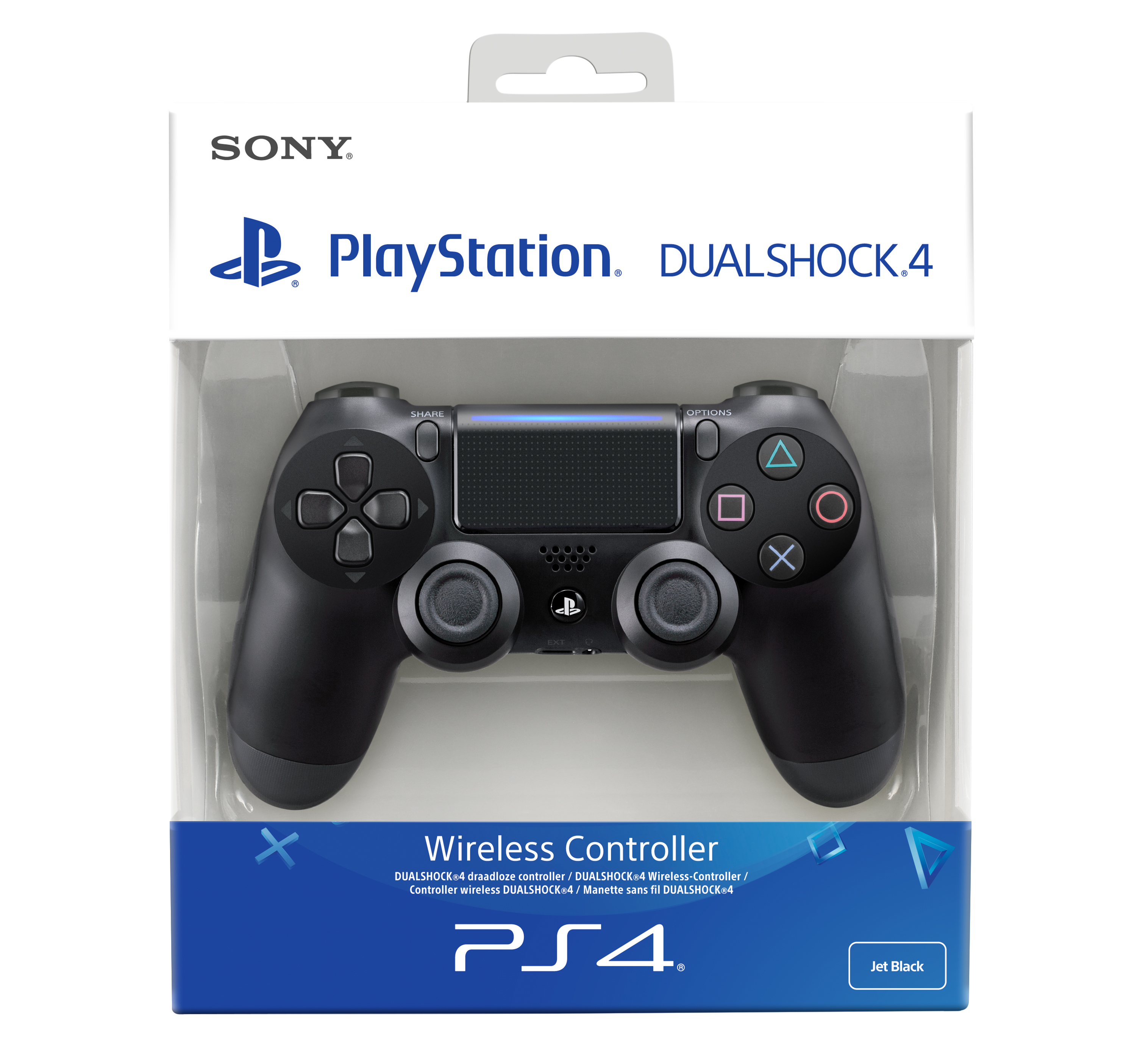 Sony DualShock 4 V2 Sort Bluetooth/USB Gamepad Analog/digital PlayStation 4